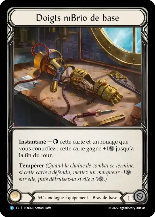 Doigts mBrio de base — Compendium of Rathe — Flesh and Blood