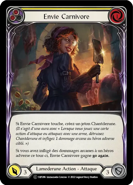 Envie Carnivore from History Pack 1 - Black Label - Flesh and Blood