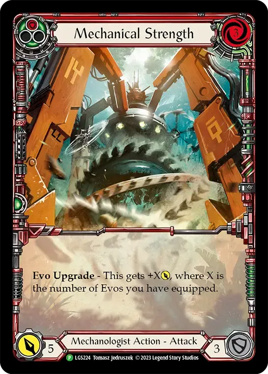 Mechanical Strength — Flesh and Blood: Promo Cards — Flesh and Blood