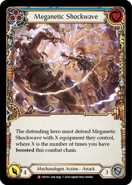 Meganetic Shockwave — Crucible of War — Flesh and Blood