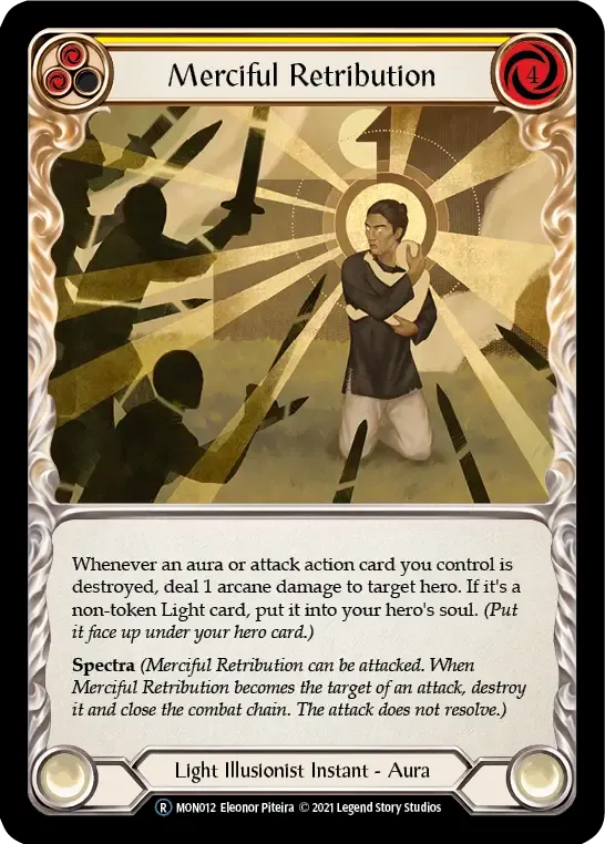 Merciful Retribution (Yellow) from Monarch - Unlimited - Flesh and Blood