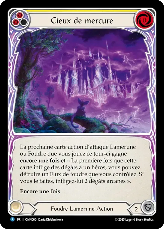 Cieux de mercure — Omens of the Third Age — Flesh and Blood