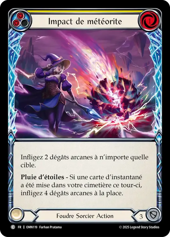 Impact de météorite — Omens of the Third Age — Flesh and Blood