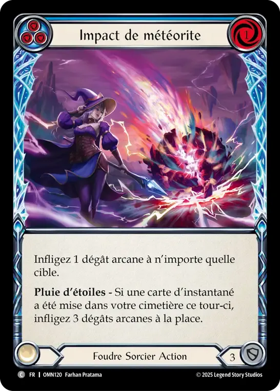 Impact de météorite — Omens of the Third Age — Flesh and Blood