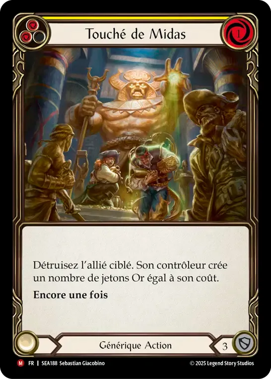 Touché de Midas — High Seas — Flesh and Blood