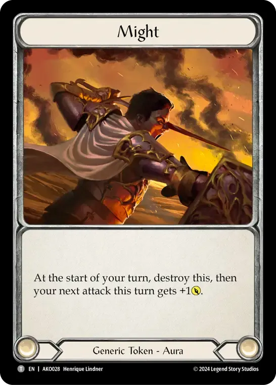 Might — Armory Deck - Kayo, Armed and Dangerous — Flesh and Blood