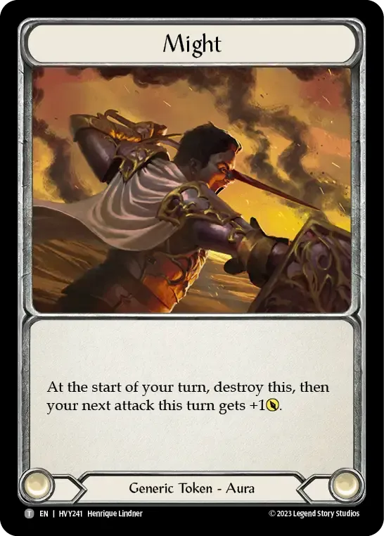 Might — Heavy Hitters — Flesh and Blood