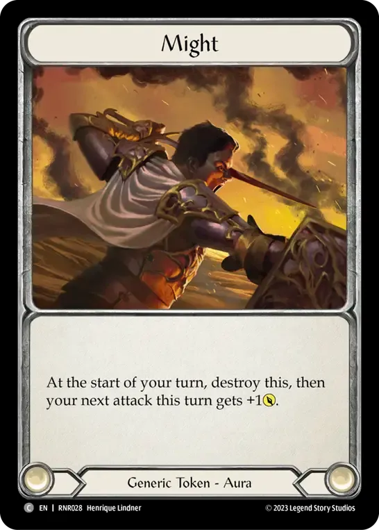 Might — Rhinar - Heavy Hitters Blitz Deck — Flesh and Blood