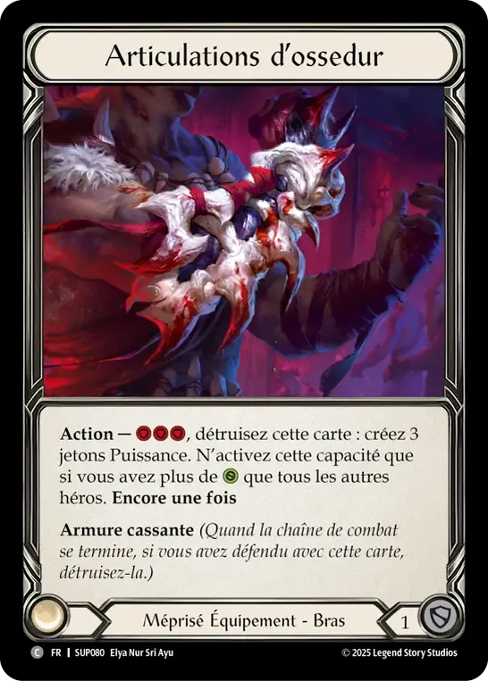 Articulations d’ossedur — Super Slam — Flesh and Blood