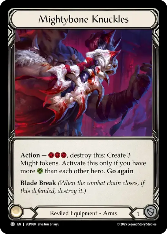 Mightybone Knuckles — Super Slam — Flesh and Blood