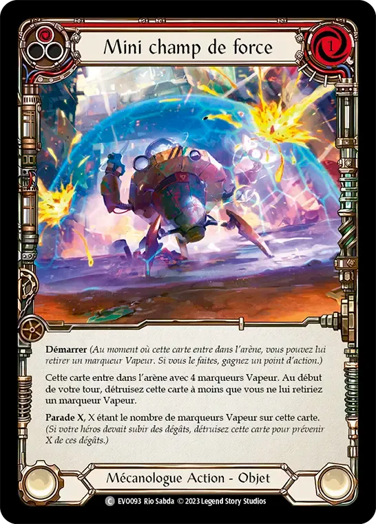 Mini champ de force — Bright Lights — Flesh and Blood