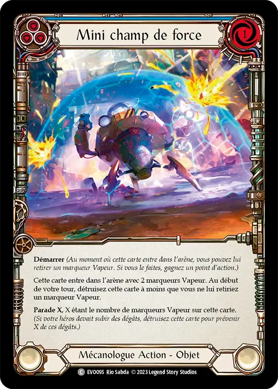 Mini champ de force — Bright Lights — Flesh and Blood