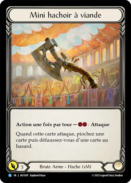 Mini hachoir à viande — Heavy Hitters — Flesh and Blood