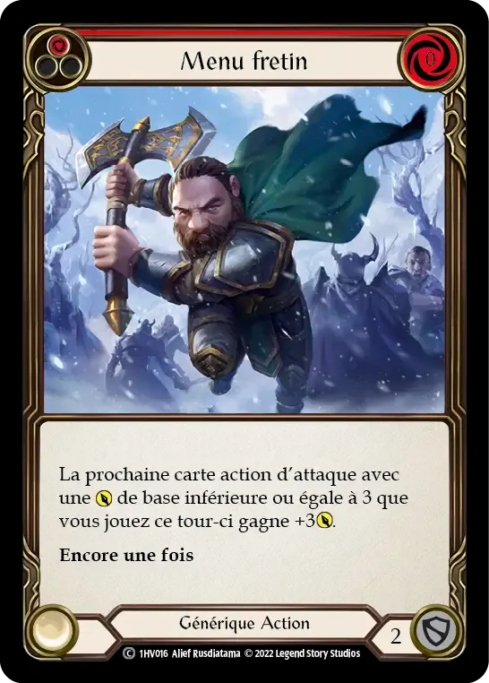 Menu fretin — Viserai - Blitz Deck — Flesh and Blood