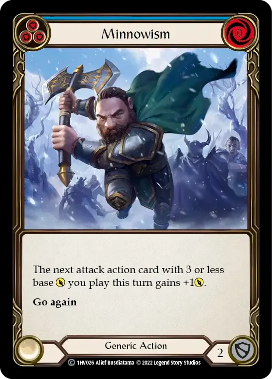 Minnowism (Blue) — Viserai - Blitz Deck — Flesh and Blood