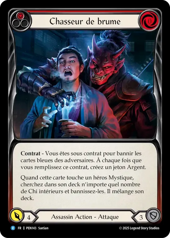 Mist Hunter (Red) — Compendium of Rathe — Flesh and Blood