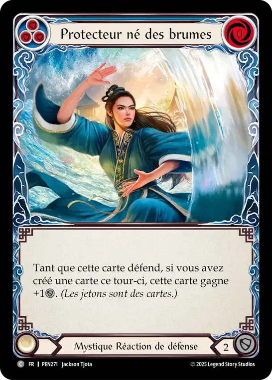 Mistborn Protector (Blue) — Compendium of Rathe — Flesh and Blood