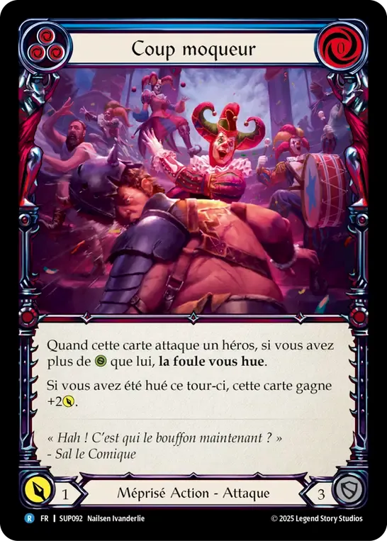 Coup moqueur — Super Slam — Flesh and Blood