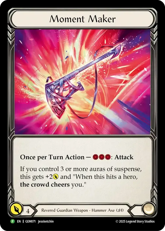 Moment Maker from GEM - Pack 3 - Flesh and Blood