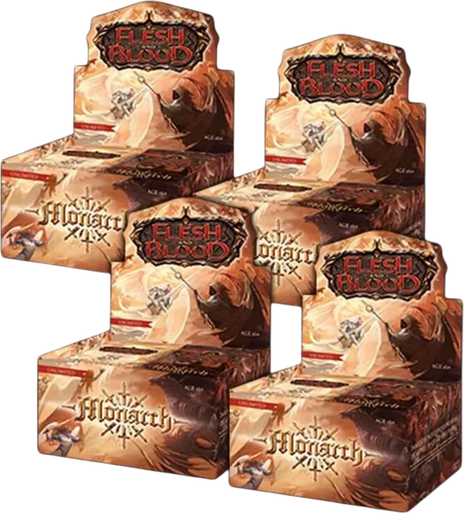 Case de 4 displays Monarch Unlimited — Monarch - Unlimited — Flesh and Blood