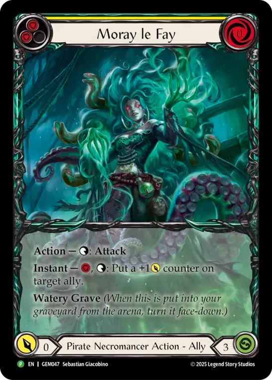 Moray le Fay — GEM - Pack 2 — Flesh and Blood
