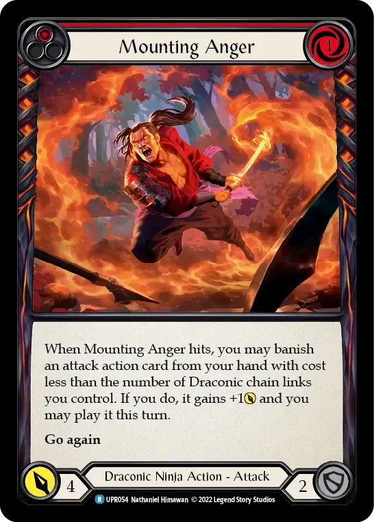 Mounting Anger (Red) — Uprising — Flesh and Blood
