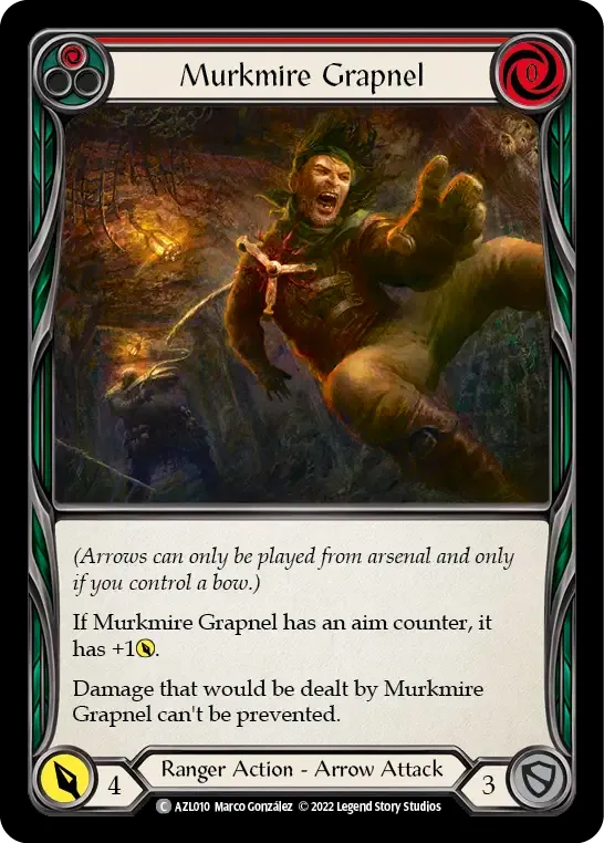 Murkmire Grapnel (Red) — Azalea - Blitz Deck — Flesh and Blood