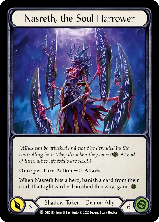 Nasreth, the Soul Harrower — Dusk till Dawn — Flesh and Blood