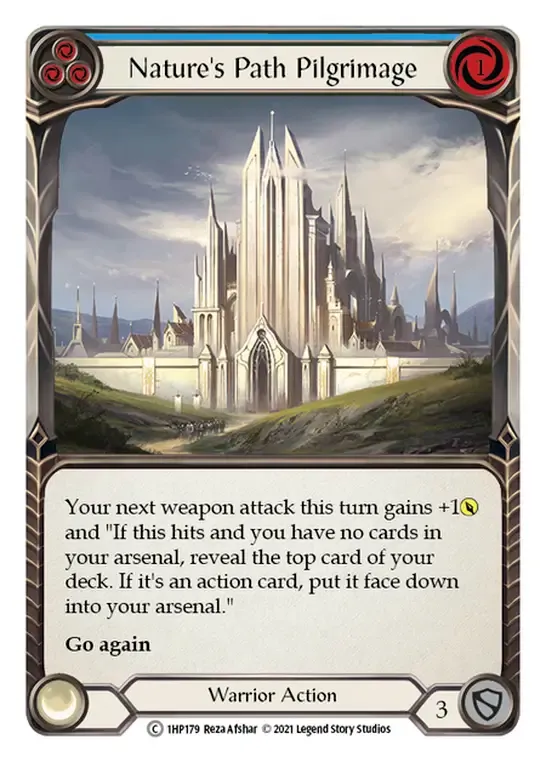 Nature's Path Pilgrimage (Blue) from History Pack 1 - Flesh and Blood