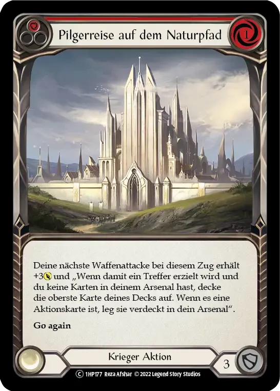 Nature's Path Pilgrimage (Red) — History Pack 1 - Black Label — Flesh and Blood