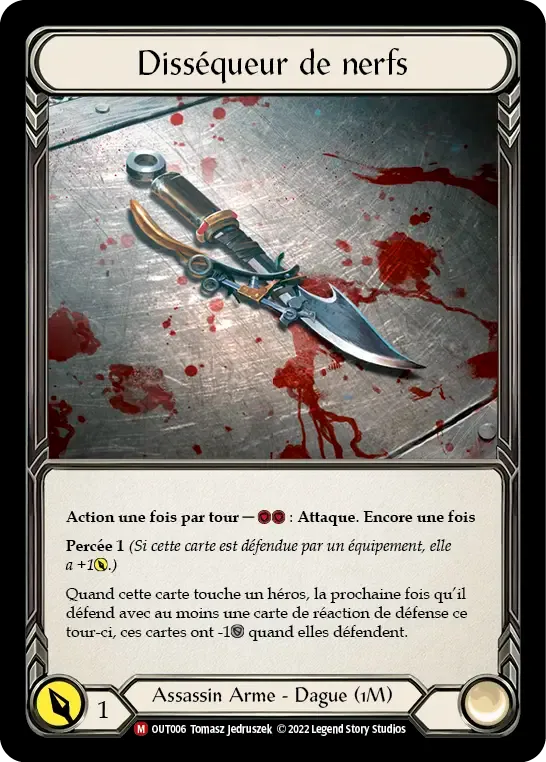 Disséqueur de nerfs from Outsiders - Flesh and Blood