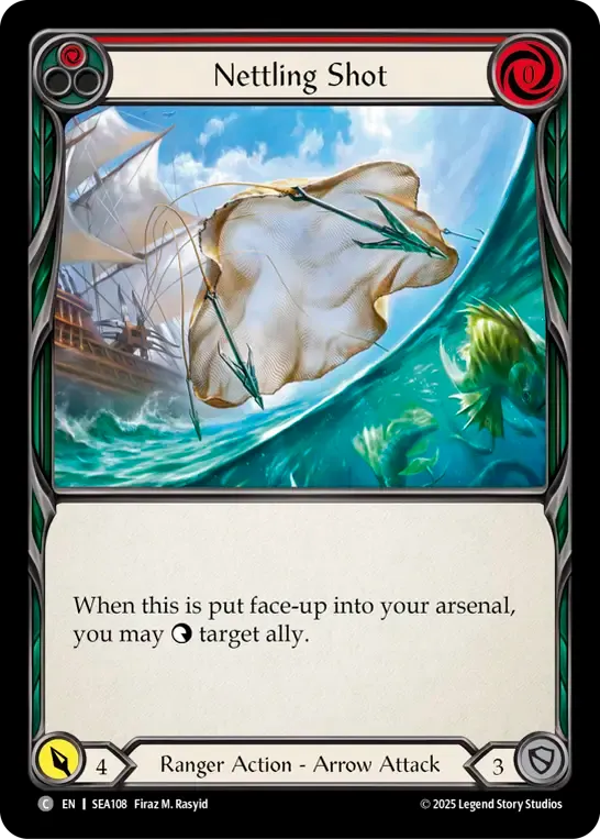 Nettling Shot (Red) — High Seas — Flesh and Blood