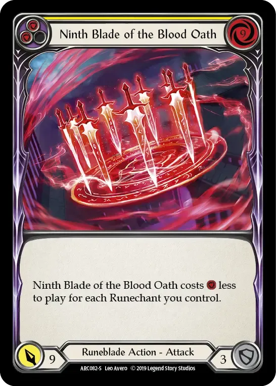 Ninth Blade of the Blood Oath — Arcane Rising — Flesh and Blood
