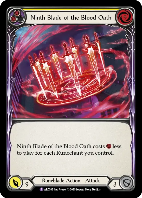 Ninth Blade of the Blood Oath — Arcane Rising - Unlimited — Flesh and Blood