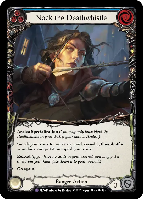 Nock the Deathwhistle — Arcane Rising - Unlimited — Flesh and Blood