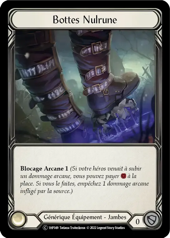 Bottes Nulrune from History Pack 1 - Black Label - Flesh and Blood