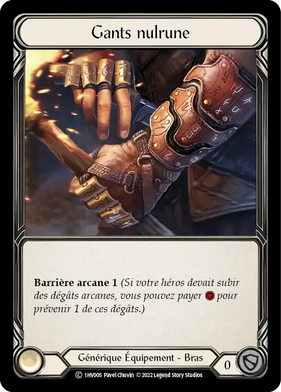 Gants nulrune — Viserai - Blitz Deck — Flesh and Blood