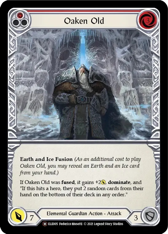 Oaken Old — Tales of Aria - Unlimited — Flesh and Blood