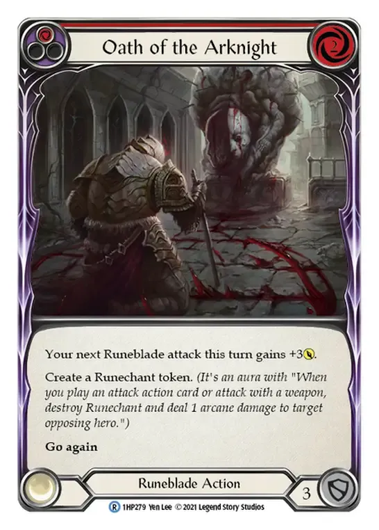 Oath of the Arknight (Red) — History Pack 1 — Flesh and Blood