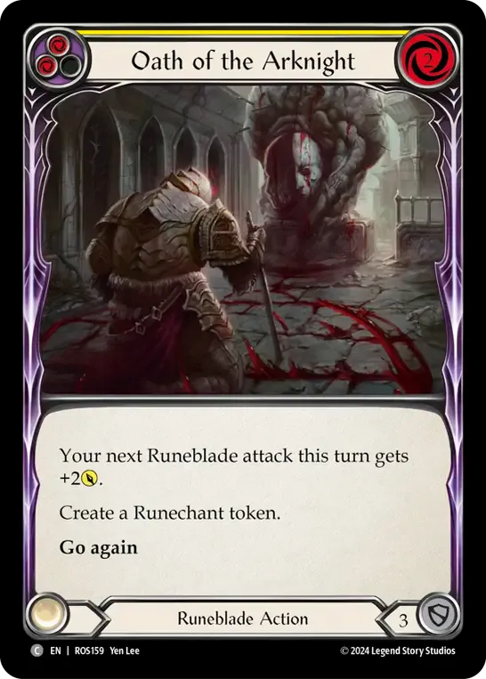 Oath of the Arknight (Yellow) from Rosetta - Flesh and Blood