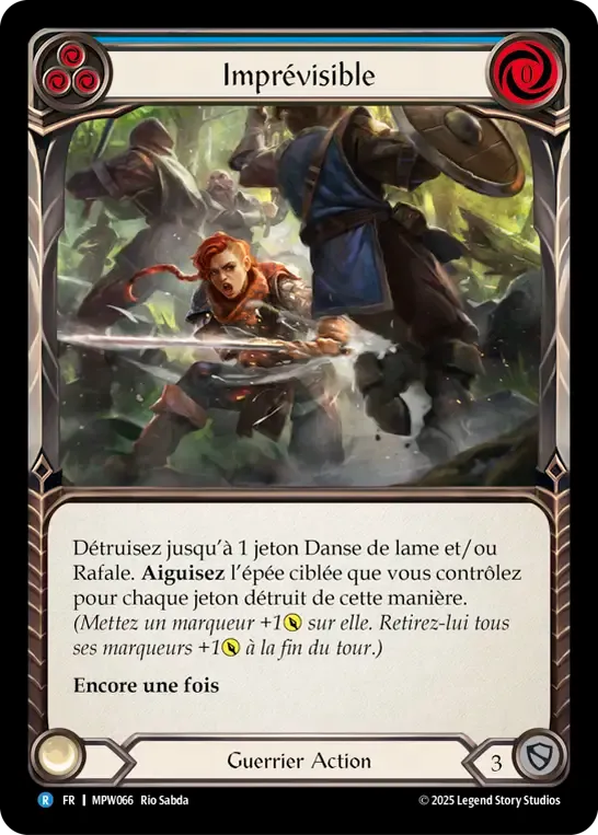 Imprévisible — Mastery Pack Warrior — Flesh and Blood