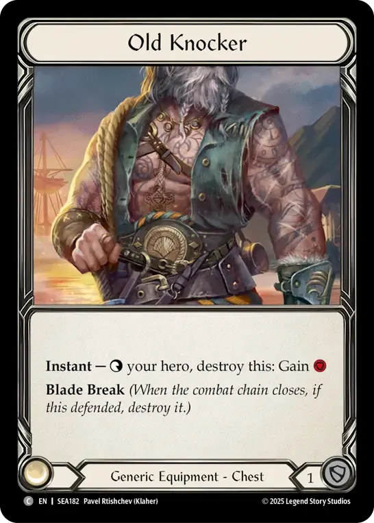 Old Knocker — High Seas - Treasure Pack — Flesh and Blood