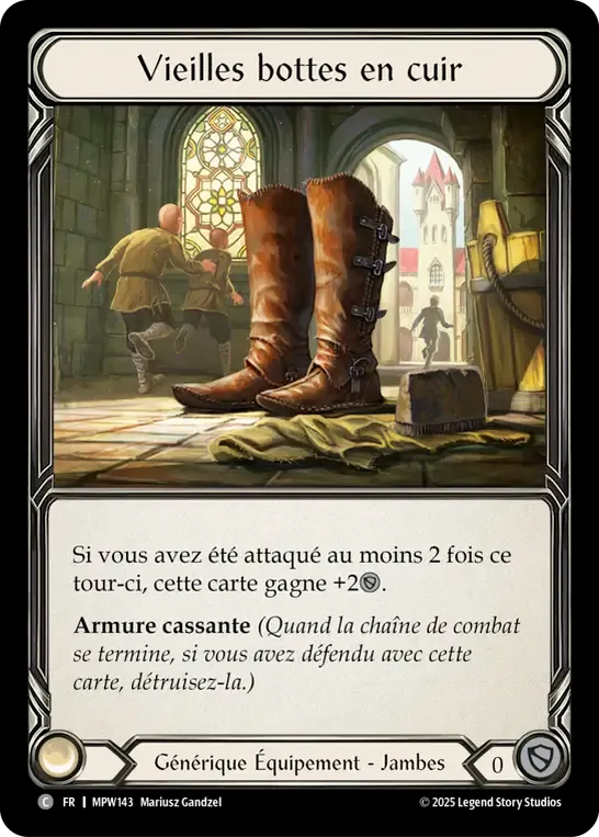 Vieilles bottes en cuir — Mastery Pack Warrior — Flesh and Blood