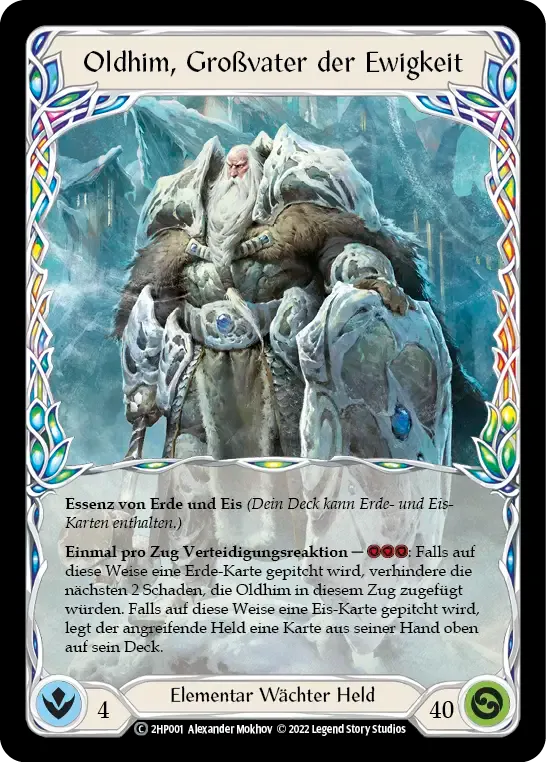 Oldhim, Grandfather of Eternity from History Pack 2 - Black Label - Flesh and Blood