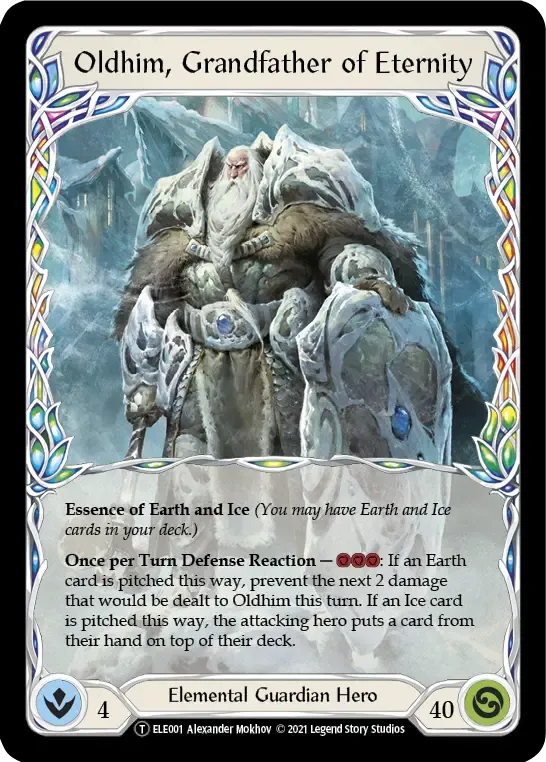 Oldhim, Grandfather of Eternity from Tales of Aria - Unlimited - Flesh and Blood