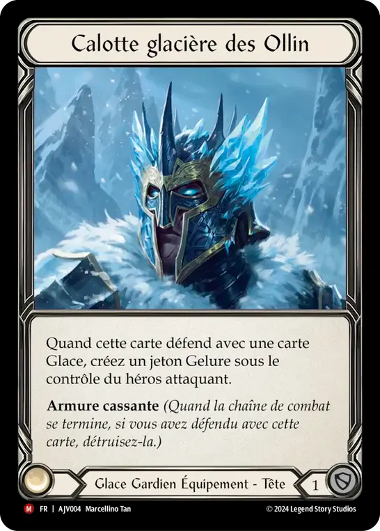 Calotte glacière des Ollin — Armory Deck Origins - Jarl Vetreiði — Flesh and Blood
