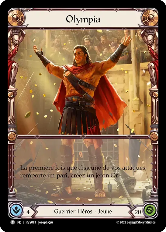 Olympia — Heavy Hitters — Flesh and Blood