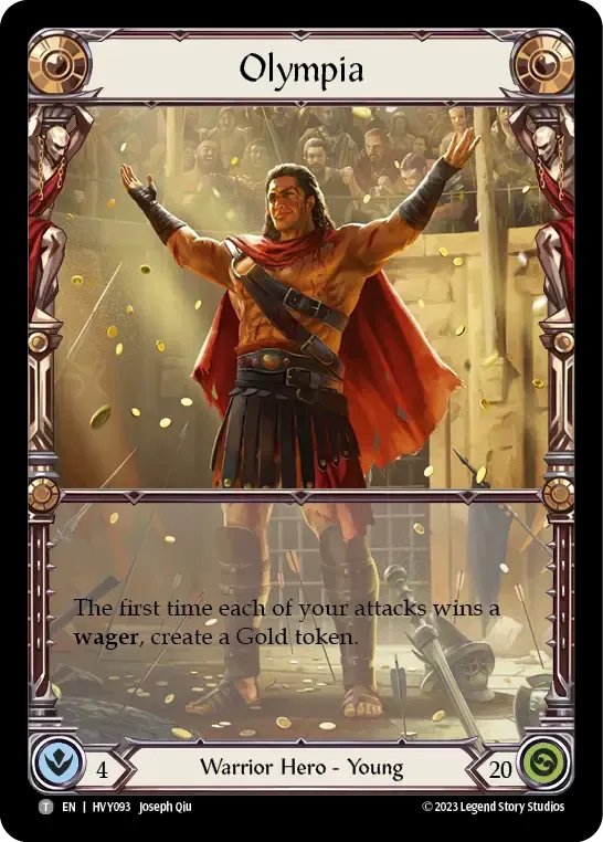 Olympia — Heavy Hitters — Flesh and Blood