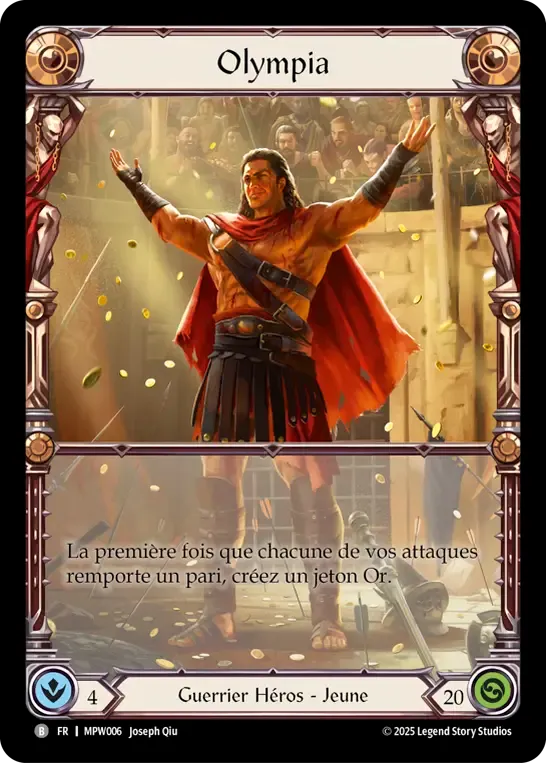 Olympia — Mastery Pack Warrior — Flesh and Blood