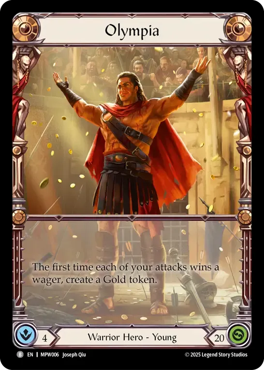 Olympia — Mastery Pack Warrior — Flesh and Blood